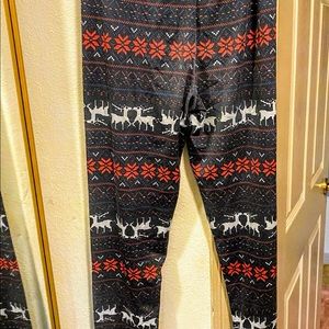 Super Soft Spandex Rudolph Leggings